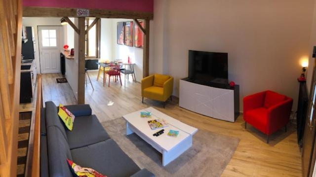 Maison Avec Garage Pop' Appart' Лан Экстерьер фото
